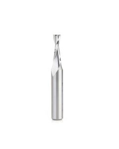 Amana tool HSS1640 HSS Spiral Aluminum Cutting Double Flute Up-Cut 5/16 D x 1 CH x 1/2 SHK 3-1/2 Inch Long Router Bit