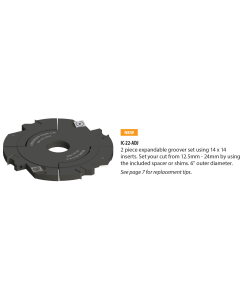 FREEBORN - IC-22-ADJ  CARBIDE ADJUSTABLE SPLIT GROOVER