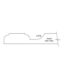 Vortex Tool INS-7963 COVE RAISED PANEL INSERT