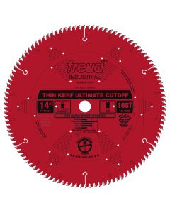 FREUD - LU74R014 14" THIN KERF ULTIMATE CUT-OFF BLADE