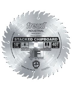 FREUD - LU81M010 10" HEAVY DUTY STACKED CHIPBOARD BLADE