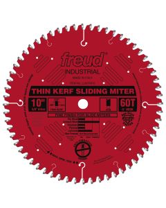 FREUD - LU91R010 THIN KERF SLIDING COMPOUND MITER SAW BLADE