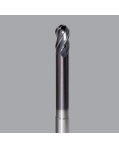 Onsrud MXB2650513W 0.2500 in Dia MaxQ Ball Nose Necked Long Length 4 FL