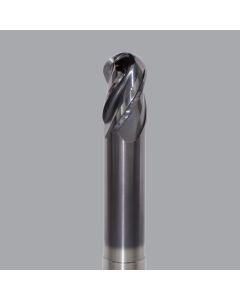 Onsrud MXB2650540W 0.7500 in Dia MaxQ Ball Nose Necked Medium Length 4 FL