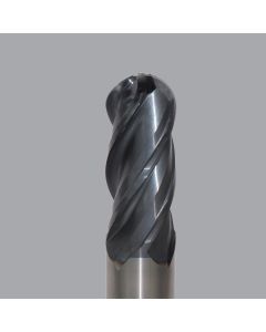 Onsrud MXB2650543W 1.0000 in Dia MaxQ Ball Nose Medium Length 4 FL