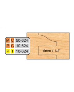 Freeborn PC-10-624 CENTER GROOVER SETS(2 Piece Cutter Sets)