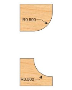 Freeborn  PC-34-008 CORNER ROUNDING / COVE COMBO
