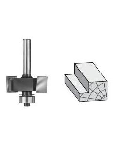 Fs Tool Rabbeting Bits With 3/8" Diameter Ball Bearing Guide