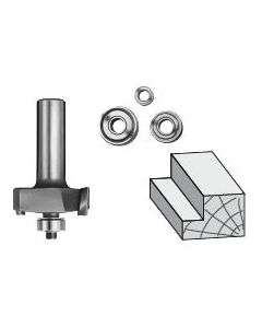 Fs Tool Rabbeting Bits With 7 Ball Bearings For 7 Different Rabbet Depths