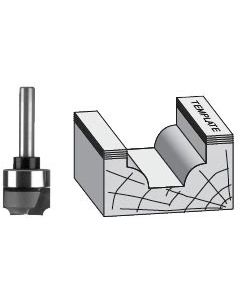 Fs Tool Corner Rounding Bits Plunge Type With Center Ball Bearing