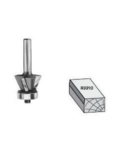 Fs Tool Bevel Trim Bits With Ball Bearing Guide Three Flutes