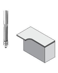 Fs Tool Flush Trim Bits With Double Ball Bearing Guide Two Flutes