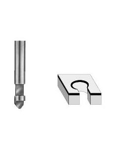 Fs Tool Flush Trimmer With Plunge Point Solid Carbide