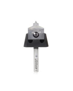 Amana tool RC-1053 Tru Point Insert Carbide Roundover CNC System 1/8 R x 7/8 D x 1/4 CH x 1/4 Inch Shank Router Bit