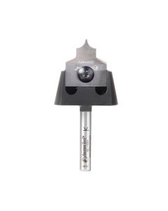 Amana tool RC-1054 Tru Point Insert Carbide Roundover CNC System 3/16 R x 7/8 D x 3/8 CH x 1/4 Inch Shank Router Bit