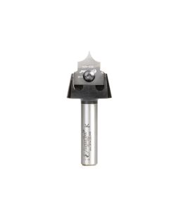 Amana tool RC-1061 Tru Point Insert Carbide Roundover CNC System 5/16 R x 7/8 D x 5/16 CH x 1/2 Inch Shank Router Bit