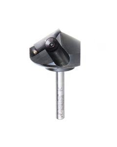 Amana tool RC-1146-M CNC Insert V-Groove 120 Deg x 35mm D x 10mm CH x 6mm SHK Router Bit