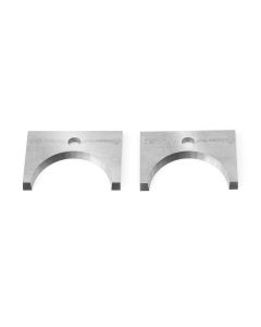Amana tool RCK-152 Pair of 12mm R Solid Carbide Replacement Knives for Insert Beading Profile Shaper Cutter no. 61120