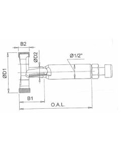 SOUTHEAST TOOL SE293507 2+1 Diamond Tip T-Slot Lg Dia 1-3/8 x Sm D 3/8  RH