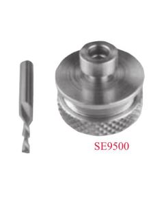 SOUTHEAST TOOL SE9500 Inlay Kit, Adapter, Bushing,Nut W/ Downcut Sp