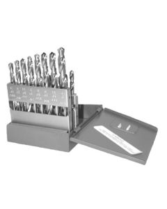 SOUTHEAST TOOL SEJS15M 15 pcs HSS Jobber Drill  Set, 1/16"to1/2" by 32nds