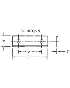 SOUTHEAST TOOL SI-501215 Insert 50 x 12 x 1.5  ( 10 pc per pack)