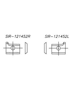 SOUTHEAST TOOL SIR-121452L-3 12 x 14.5 x 2 Insert with 3mm Rad  LH (pk of 10)