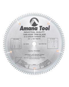 Amana TB10100 10"/100T THIN KERF A.T.B GRIND