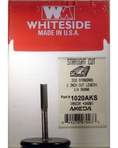 Whiteside 1020AKS Akeda Standard Straight Bit