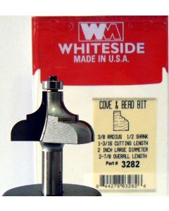 Whiteside 3282 Cove & Bead Bit 2LD