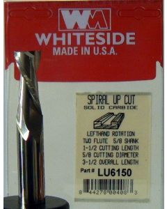 Whiteside LU6150 Standard Spiral Bit SC 3/8CD