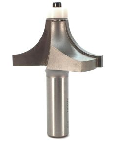 Whiteside 2010N 3/4 Inch Radius, 2 Inch Cutting Diameter, 1/2 Inch Shank, B3S Non-Marring Bearing