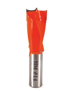 Whiteside DB14-57LH LH Dowel Drill CT 14mmCD 57mmOAL