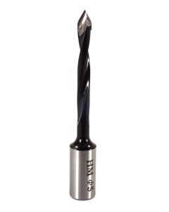 Whiteside DT5-70 RH Dowel Drill Thru Hole V-Point CT 5mmCD 70mmOAL