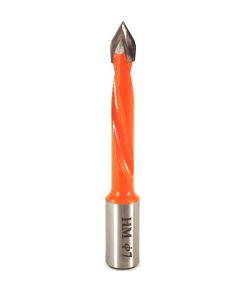 Whiteside DT7-70LH LH Dowel Drill Thru Hole V-Point CT 7mmCD 70mmOAL  