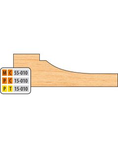 FREEBORN MT-55-010 T-Alloy Raised Panel Shaper Cutter