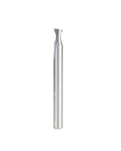 Amana tool 46443 Solid Carbide O Flute Plastic Edge Rounding 1/4 D x 1/4 R x 3/8 CH x 1/4 Inch SHK Router Bit