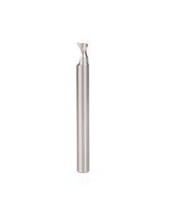 Amana tool 46465 Solid Carbide O Flute Plastic Edge Rounding 1/4 D x 3/16 R x 3/8 CH x 1/4 Inch SHK Router Bit