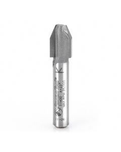 Amana 51400 Carbide Tipped Combination Bevel/Flush Laminate Trim 22.5 Deg x 11/32 Dia x 1/2 x 1/4 Inch Shank
