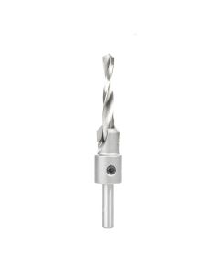 Amana tool 55130 Carbide Tipped 82 Degree Shankless Countersink with Slow Spiral #20 Screw 5/8 D x 5/16 Dril D x 5/16 Dril SHK