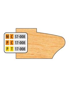 FREEBORN MT-57-008 T-Alloy Door Edge Detail Shaper Cutter