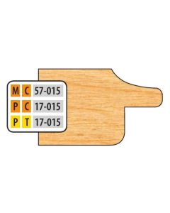 FREEBORN MT-57-015 T-Alloy Door Edge Detail Shaper Cutter