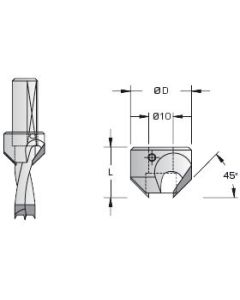 FS Tool D50TL COUNTER SINK