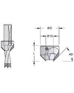 FS Tool D50UL COUNTER SINK