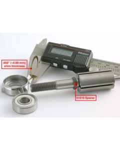 Dynabrade 2400 Motor Ass'y, .7 hp Ext. Rear Exhaust