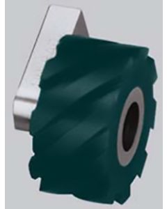 Dynabrade 14256 Contact Wheel Ass'y, 2" Dia. x 1" W x 5/8" I.D., Standard Face, 70 Duro Rubber