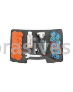Dynabrade 48505 2" (51 mm) Dia. Epic Finish Kit With 48503 Gearless Disc Sander