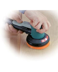 Dynabrade 58416 5" (127 mm) Dia. Two-Hand Dynorbital Random Orbital Sander, Self-Generated Vacuum