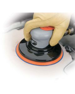 Dynabrade 69014 6" (152 mm) Dia. Central Vacuum Dynorbital Silver Supreme Random Orbital Sander