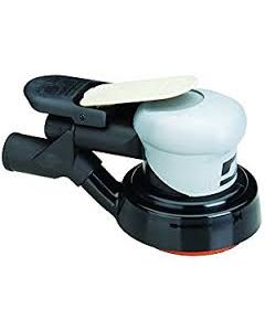 Dynabrade 69109 3" (76 mm) Dia. Central Vacuum Dynorbital Silver Supreme Random Orbital Sander